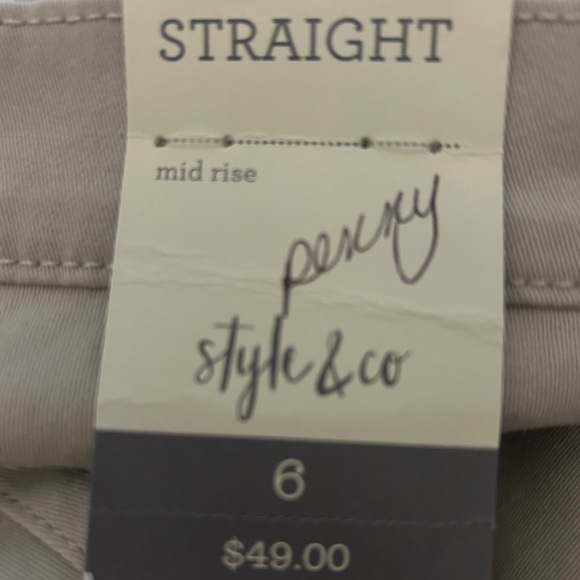 Style & Co, Size 6,stone wall color - Picture 2 of 3